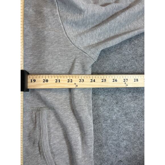 Vintage 90s Polo Ralph Lauren Zip Up Hoodie Mens XL Gray Green Chest Logo - Picture 7 of 7